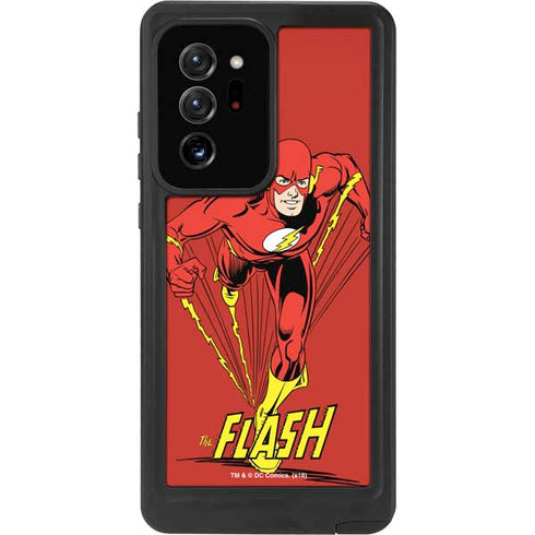 DC Comics The Flash Classic Action Pose Art Galaxy Note20 Ultra 5G Waterproof Case